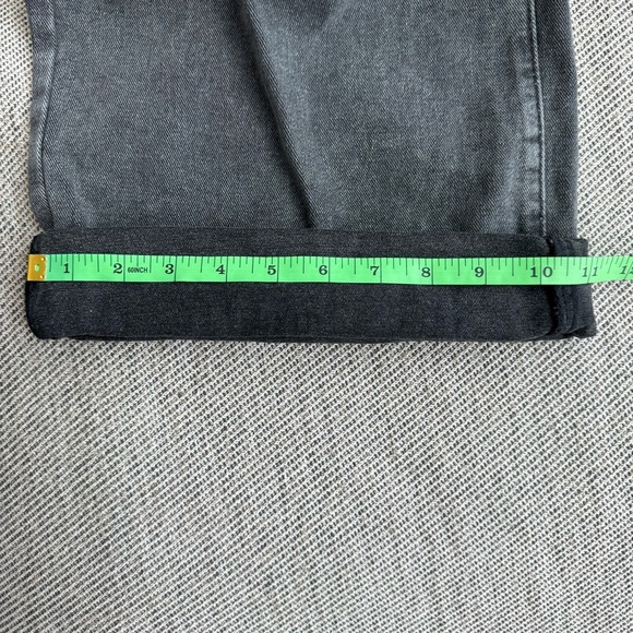 Distressed Black Denim Painters Jeans - Picture 11 of 14